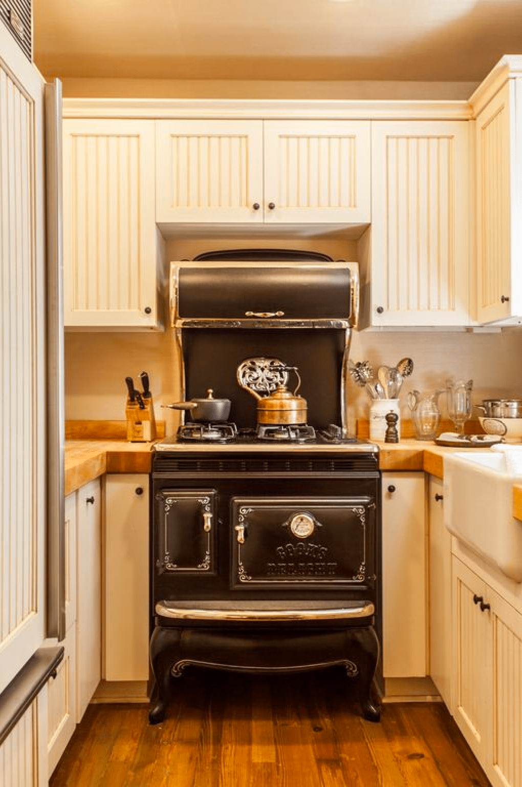 Antique stove in historic home