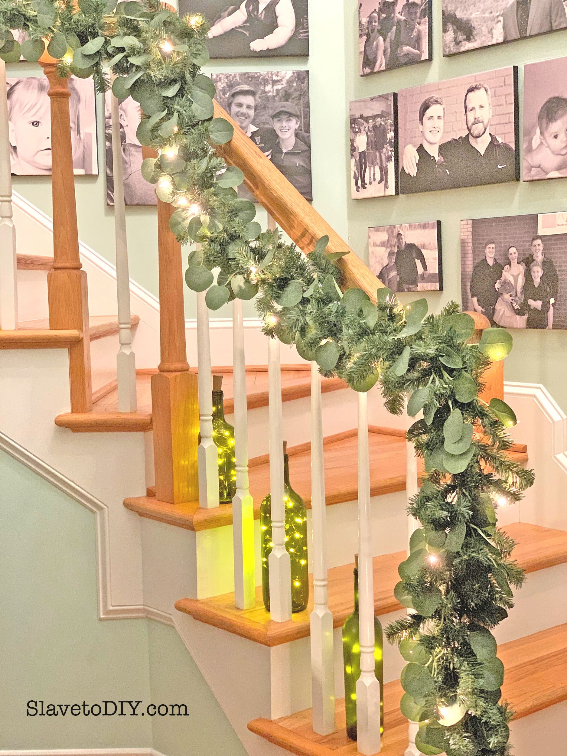 Faux Garland For Your Mantel and Banister - Cottage and Vine