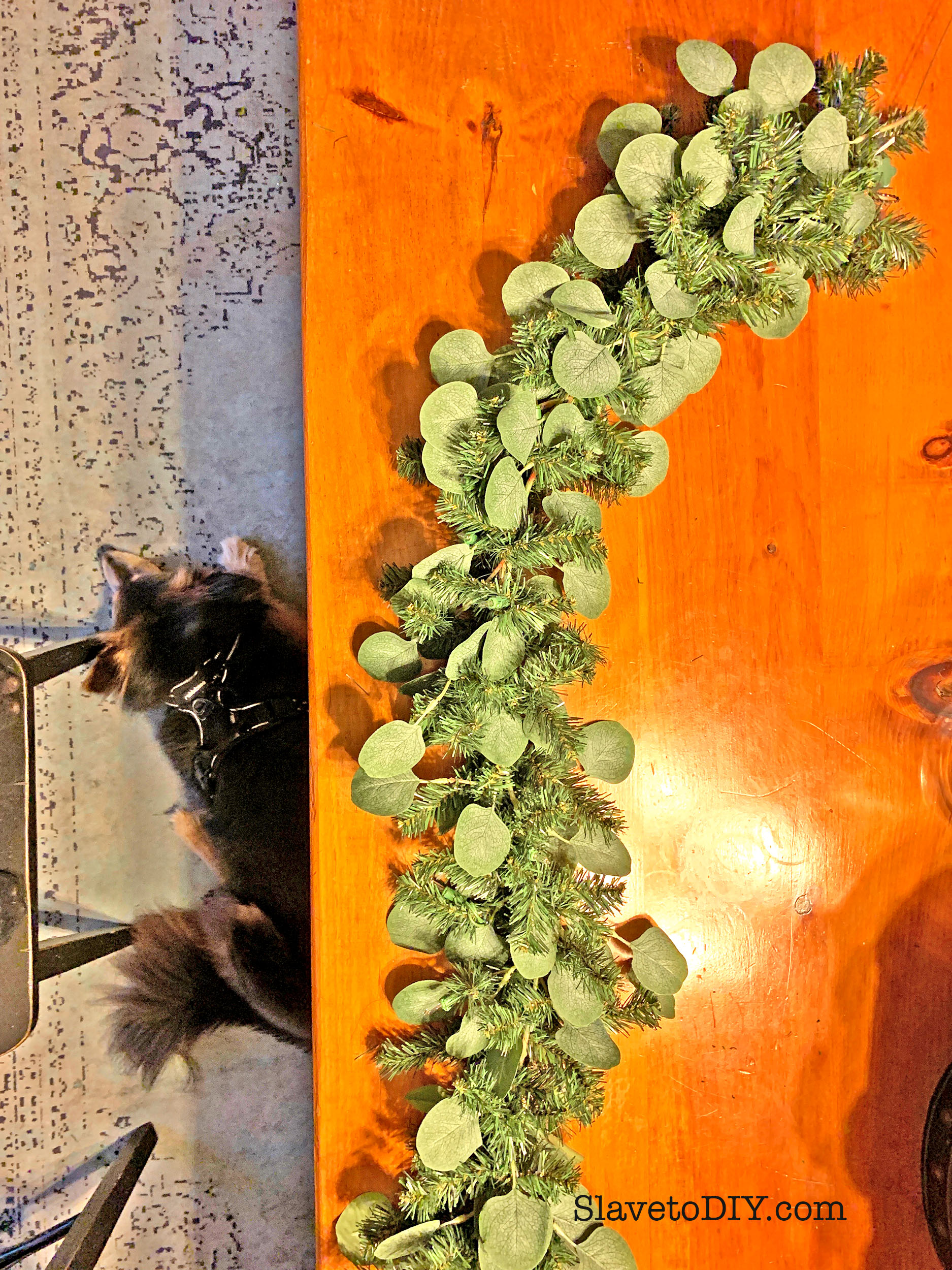 How To Make Your Own Eucalyptus-Fir Mixed Christmas Garland For A Fraction Of The Price