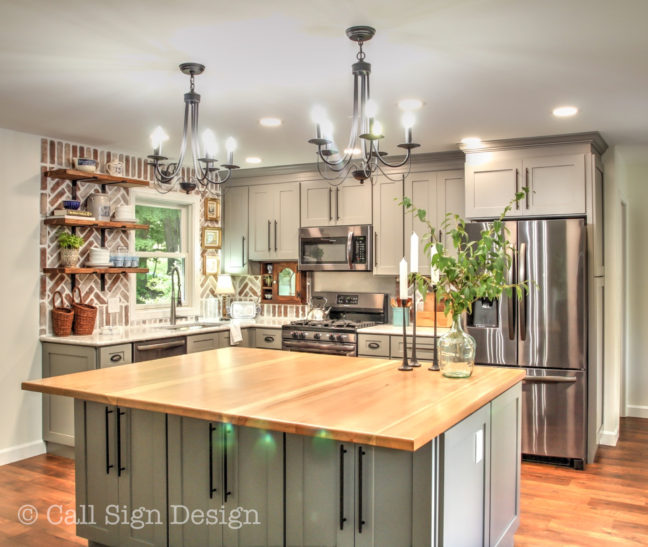 Green Shaker Kitchen Cabinets- Lily Ann Cabinets